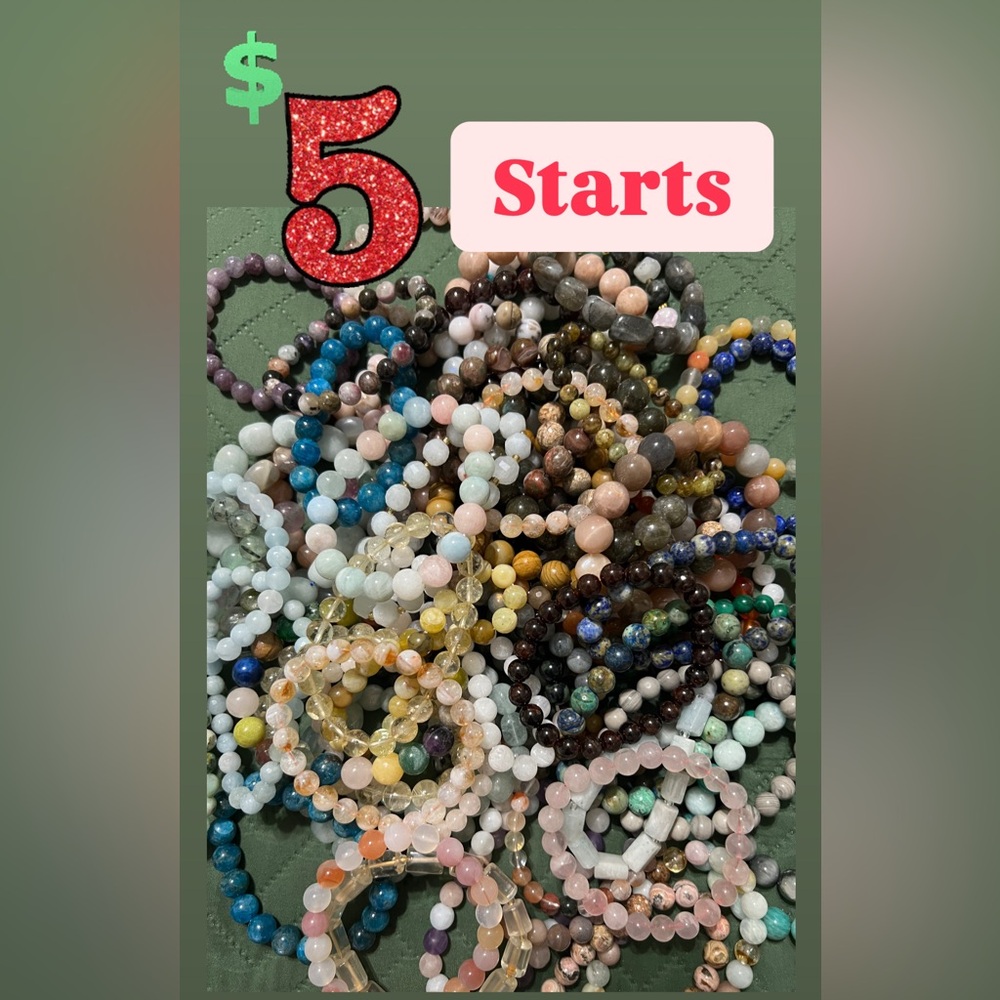 Live sale stretch bracelets